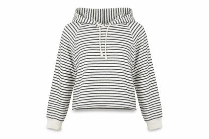 Womens UK Size M Divided White Pullover Hoodie