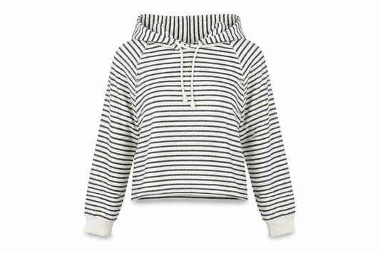 Womens UK Size M Divided White Pullover Hoodie