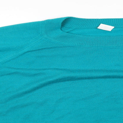 Womens UK Size 20 Preworn Green Pullover Jumper