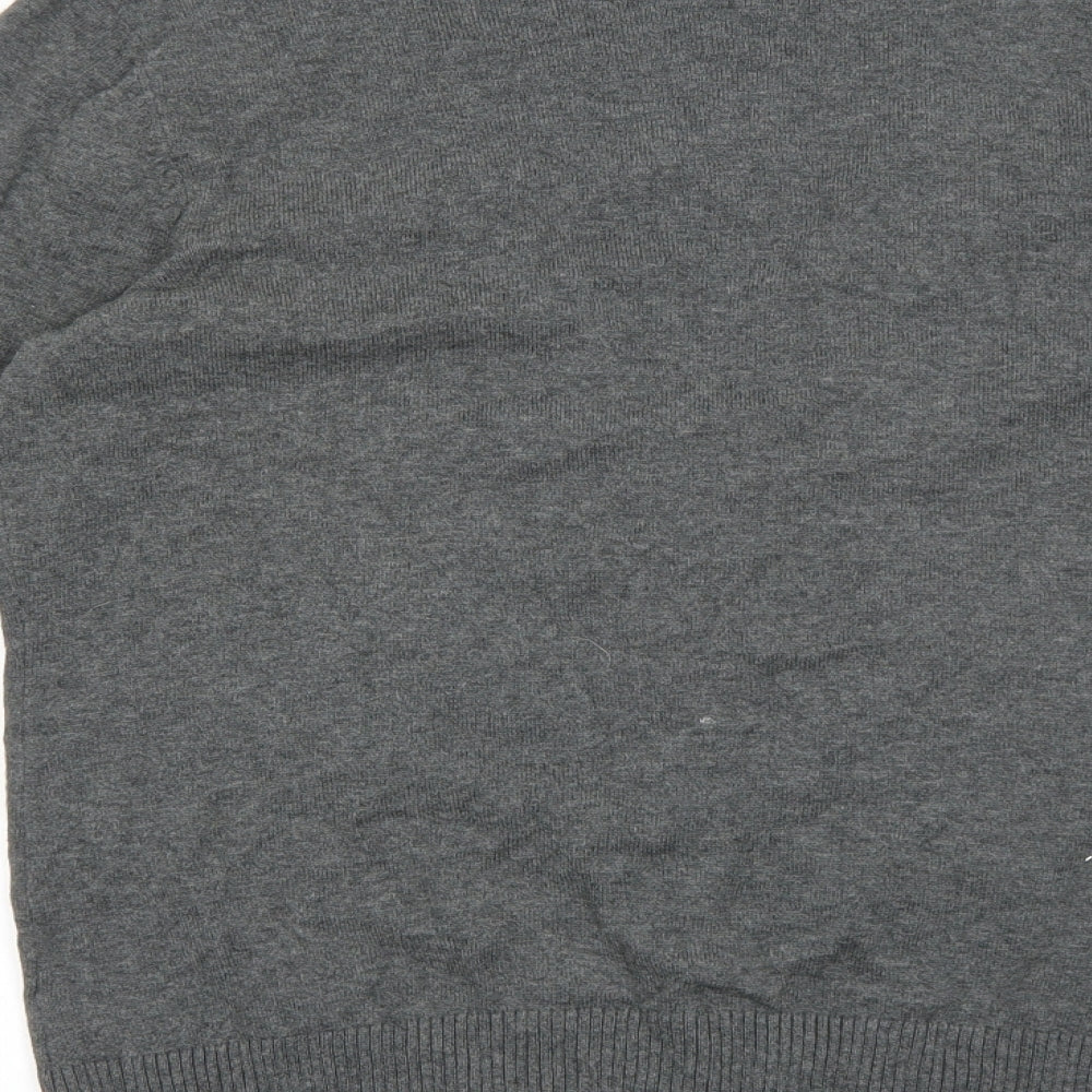 Womens UK Size S bonprix Grey Cardigan Jumper