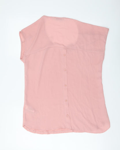 Womens UK Size 10 NEXT Pink Basic T-Shirt