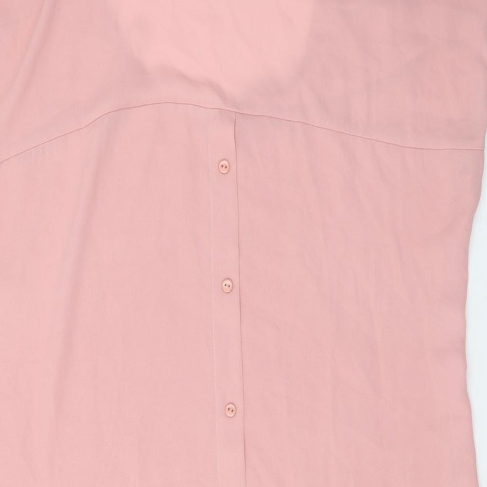 Womens UK Size 10 NEXT Pink Basic T-Shirt