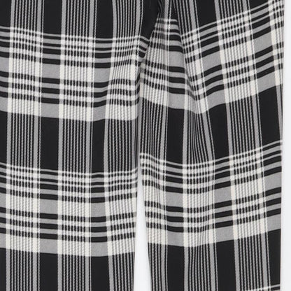 Womens UK Size S Zara Regular Fit  Black Trousers