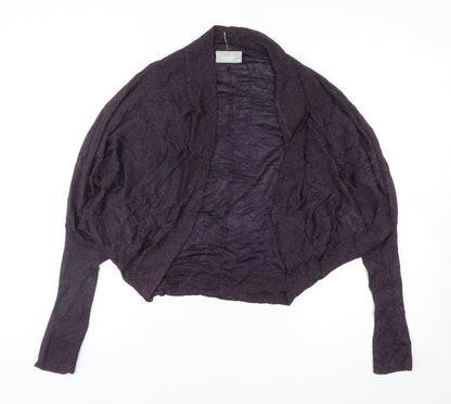 Womens UK Size M Wallis Purple Cardigan Jumper