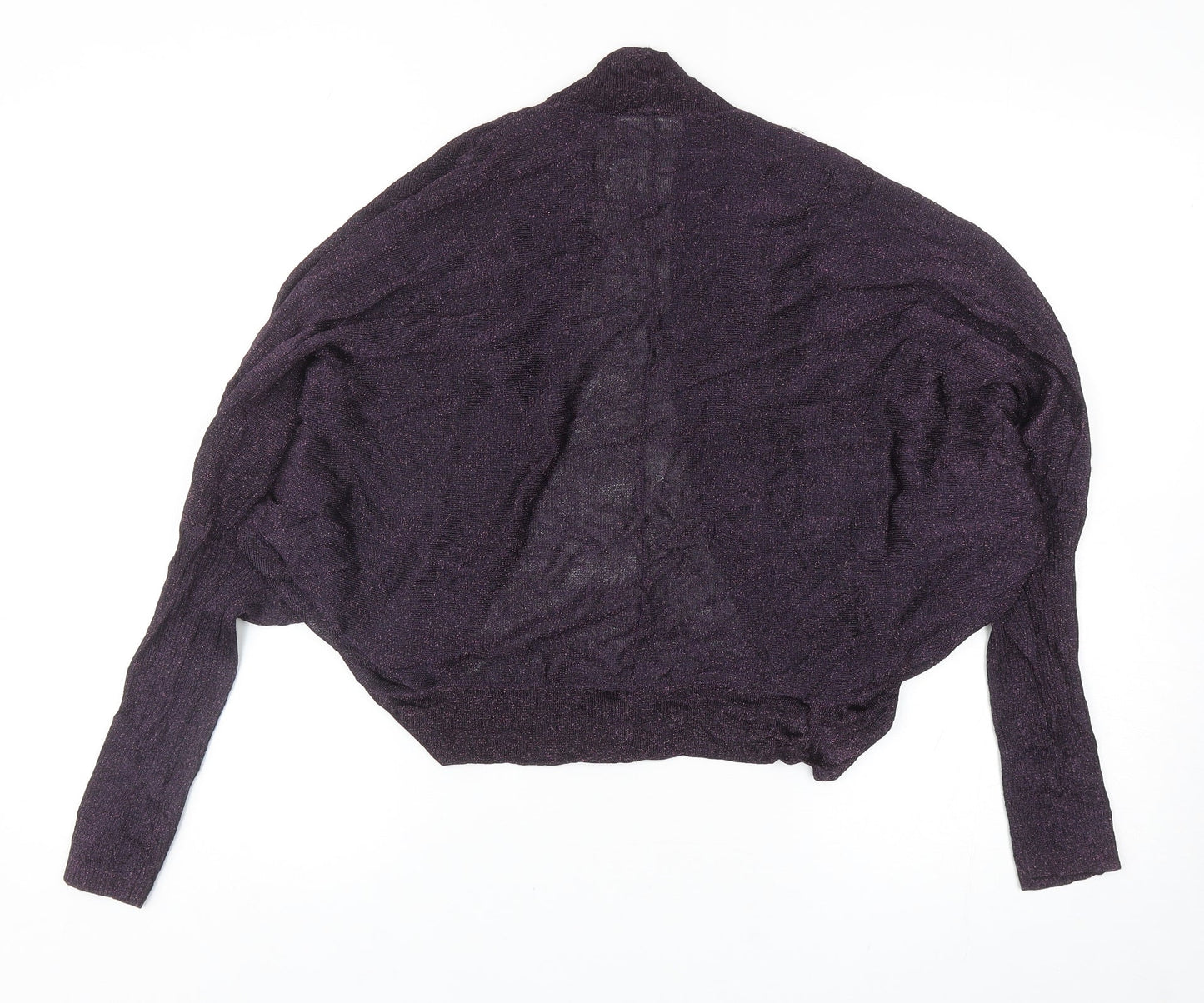 Womens UK Size M Wallis Purple Cardigan Jumper