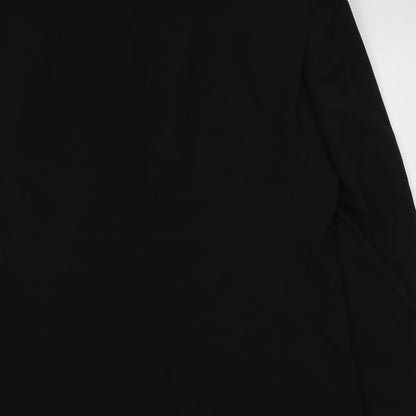 River Island Womens Black Polyester Jacket Suit Jacket Size 42
