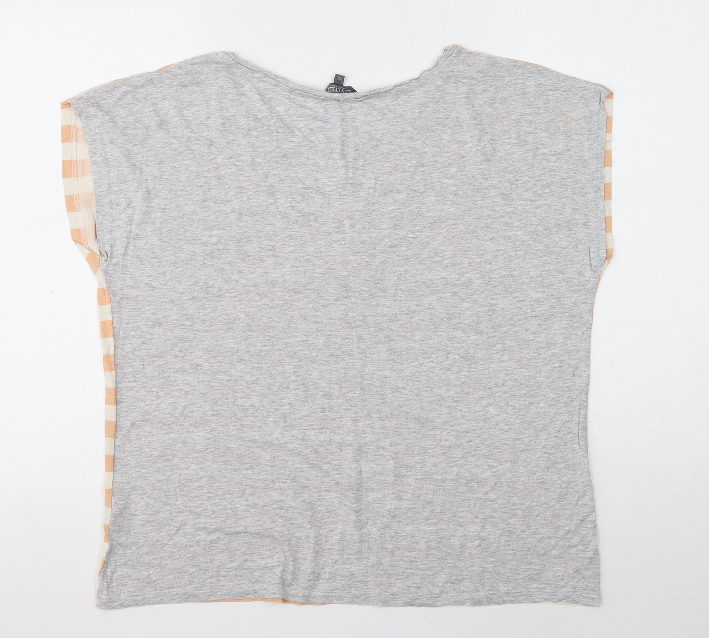 Womens UK Size 16 Limited Multicoloured Basic T-Shirt