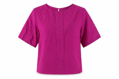 Womens UK Size 12 Marks and Spencer Purple Basic Blouse