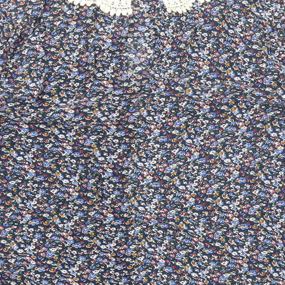 Womens UK Size XS Pins & Needles Multicoloured Basic Blouse