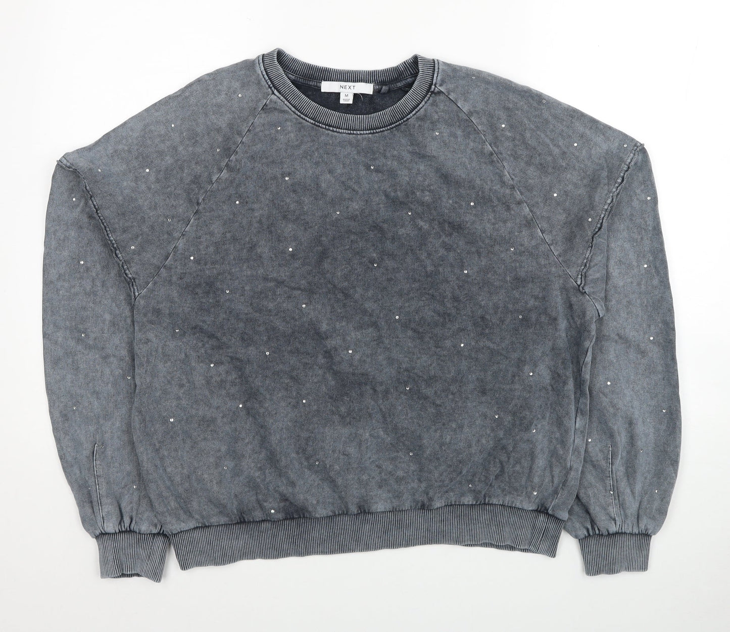 Womens UK Size M NEXT Grey Pullover Sweatshirt