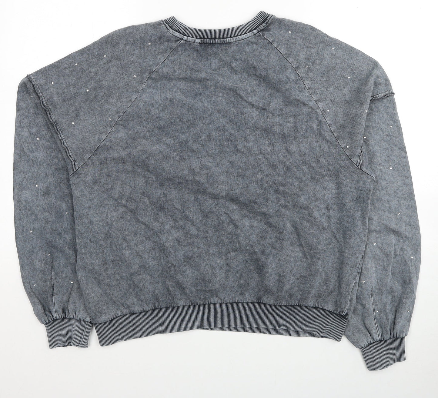 Womens UK Size M NEXT Grey Pullover Sweatshirt