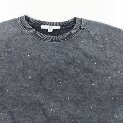 Womens UK Size M NEXT Grey Pullover Sweatshirt