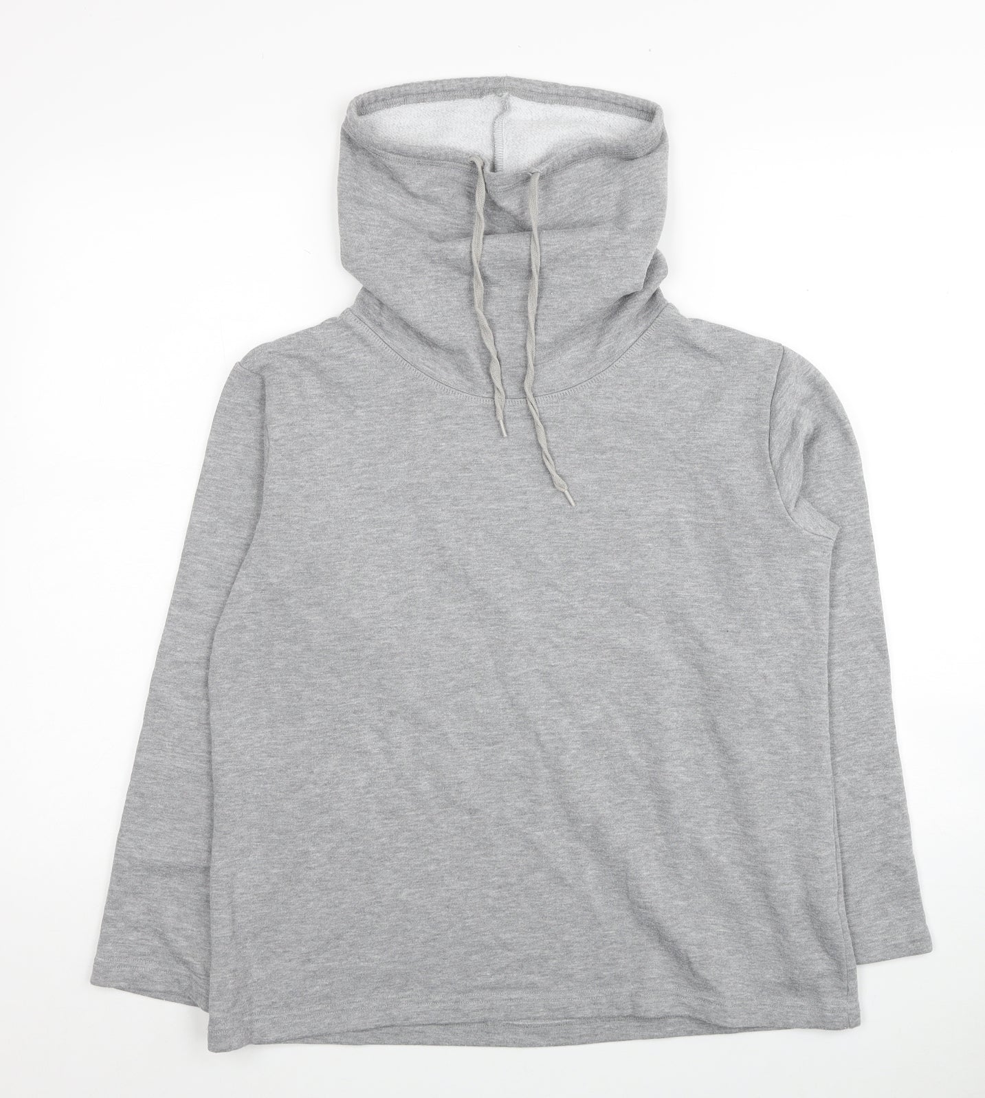 Pebble Bay Womens Grey Polyester Pullover Sweatshirt Size S Pullover - High Neck