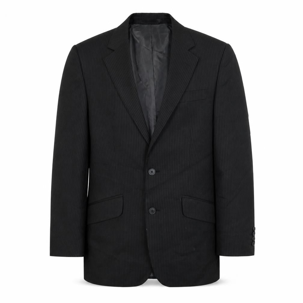 Mens UK Size 38 F&F Regular Black Suit Jacket