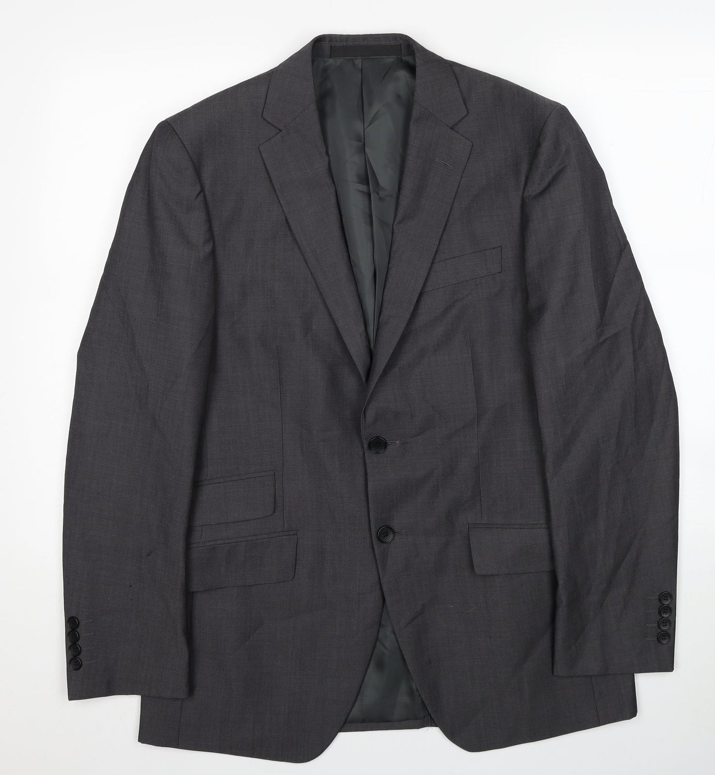 Mens UK Size M Marks and Spencer Regular Grey Suit Jacket