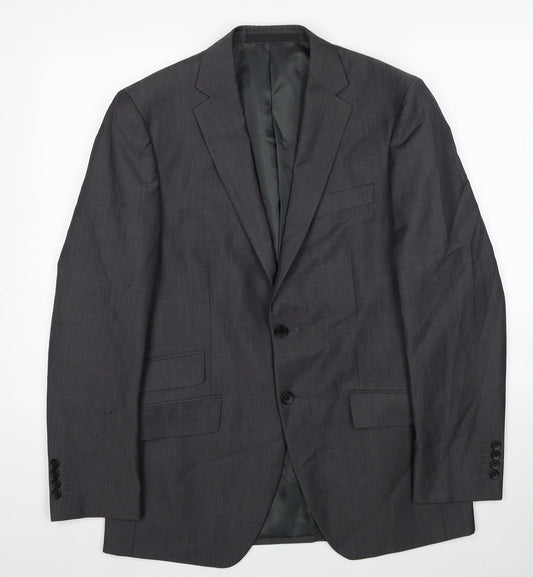 Mens UK Size M Marks and Spencer Regular Grey Suit Jacket
