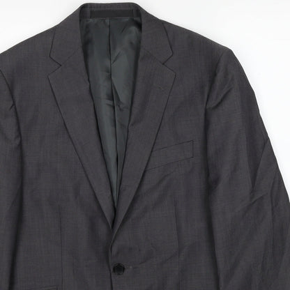 Mens UK Size M Marks and Spencer Regular Grey Suit Jacket