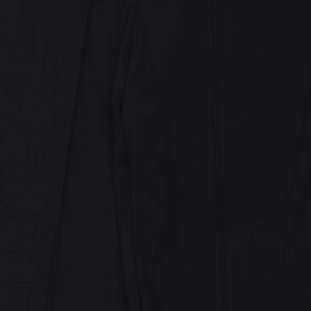 Womens UK Size 18 BHS Regular Fit  Black Trousers
