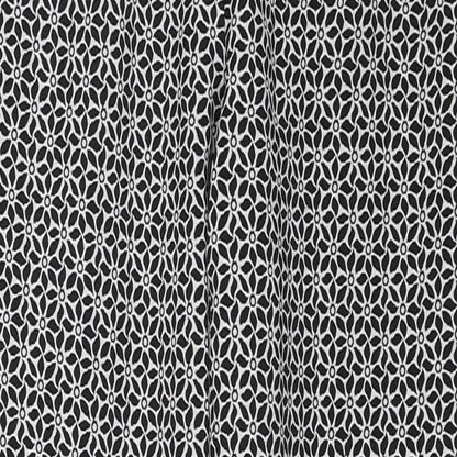 F&F Womens Multicoloured Geometric Polyester Trousers Size 6 Regular Zip