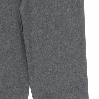 Debenhams Girls Grey Polyester Dress Pants Trousers Size 10 Years Regular Zip
