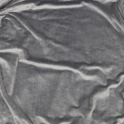 Nutmeg Womens Grey Roll Neck Polyester Pullover Jumper Size 10