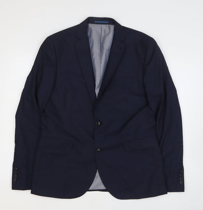 Mens UK Size 42 NEXT Regular Blue Suit Jacket