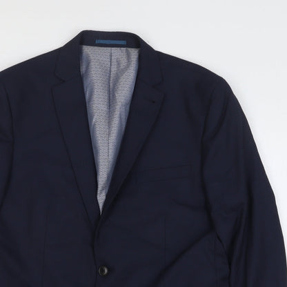 Mens UK Size 42 NEXT Regular Blue Suit Jacket