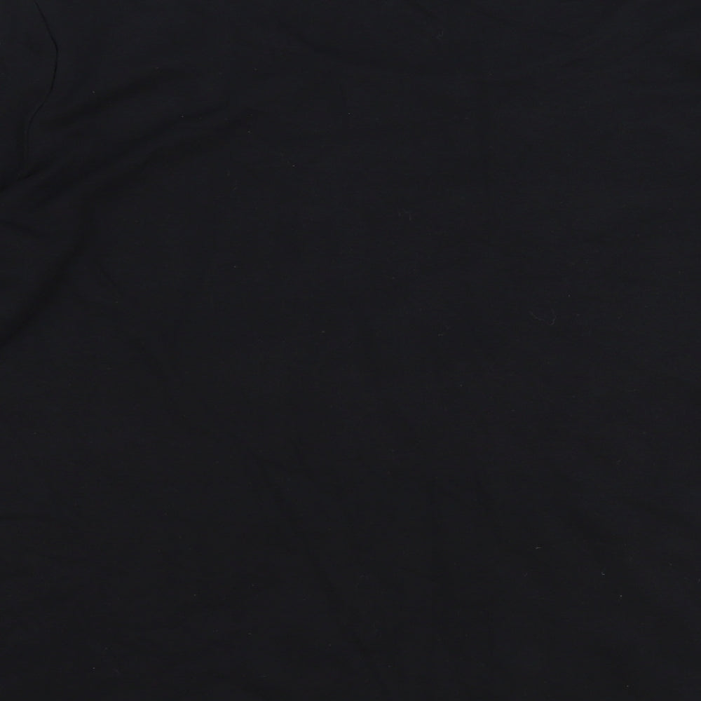 Womens UK Size M BM Black Basic T-Shirt