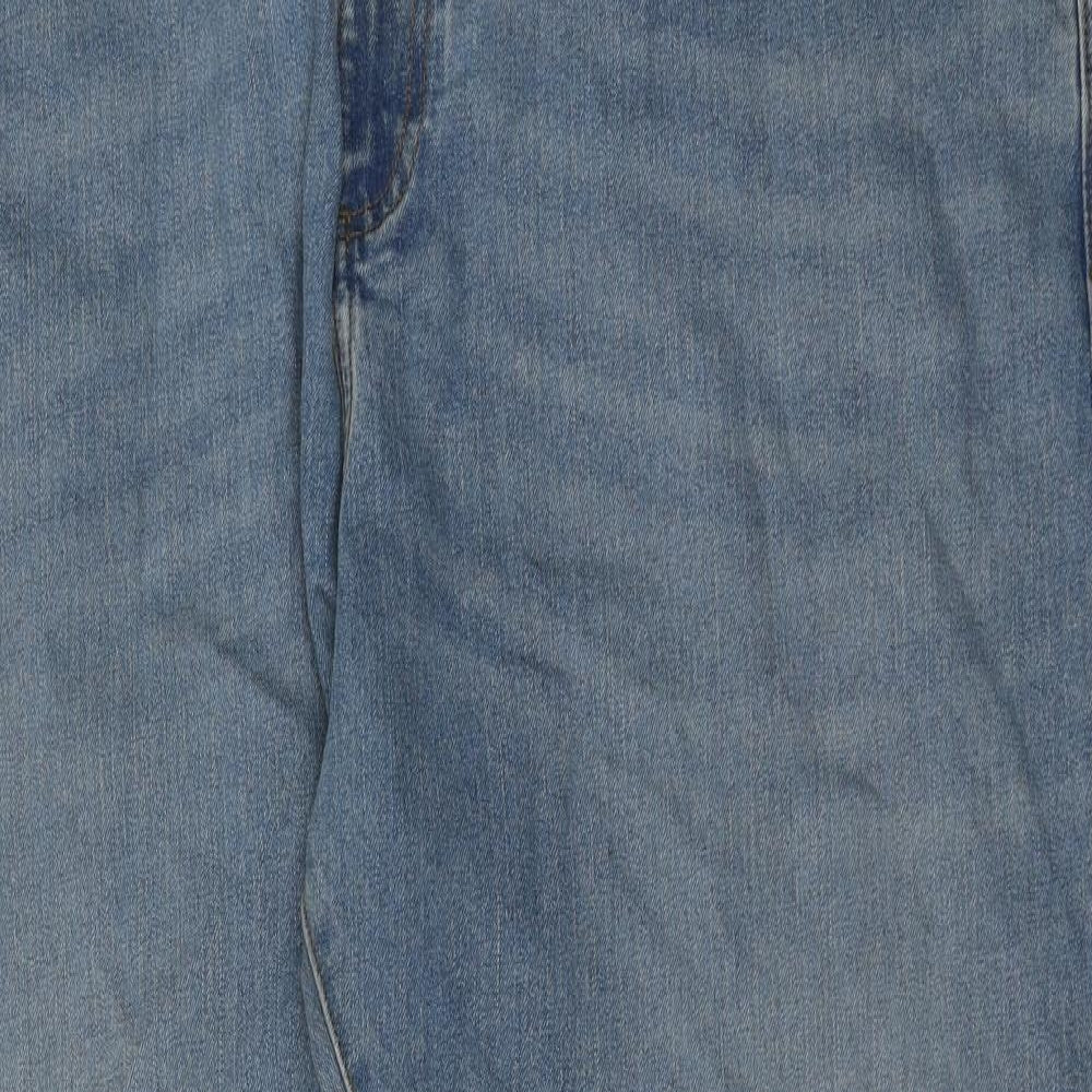 Womens UK Size 44 in Marks and Spencer Regular Fit Straight Blue Jeans