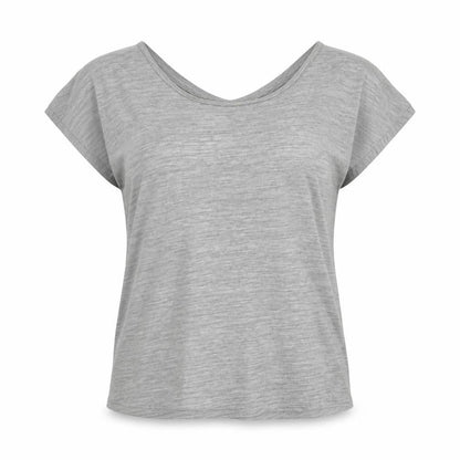 Womens UK Size M Matalan Grey Basic T-Shirt