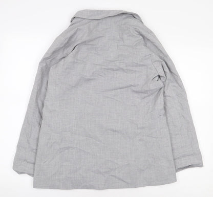 Womens UK Size 6 New Look Grey Jacket