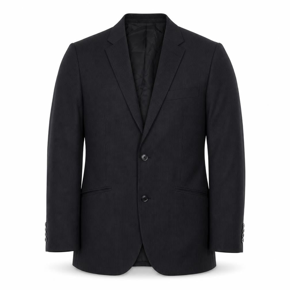 Mens UK Size 38 F&F Regular Black Suit Jacket