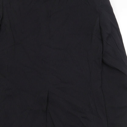 F&F Mens Black Polyester Jacket Blazer Size 38