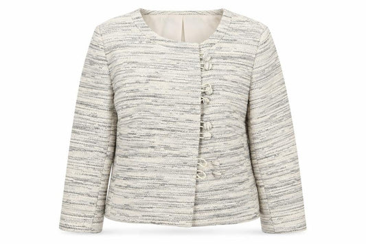 Womens UK Size 14 AMARANTO Beige Jacket