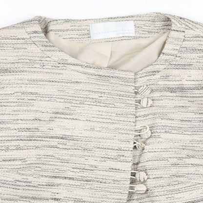 Womens UK Size 14 AMARANTO Beige Jacket