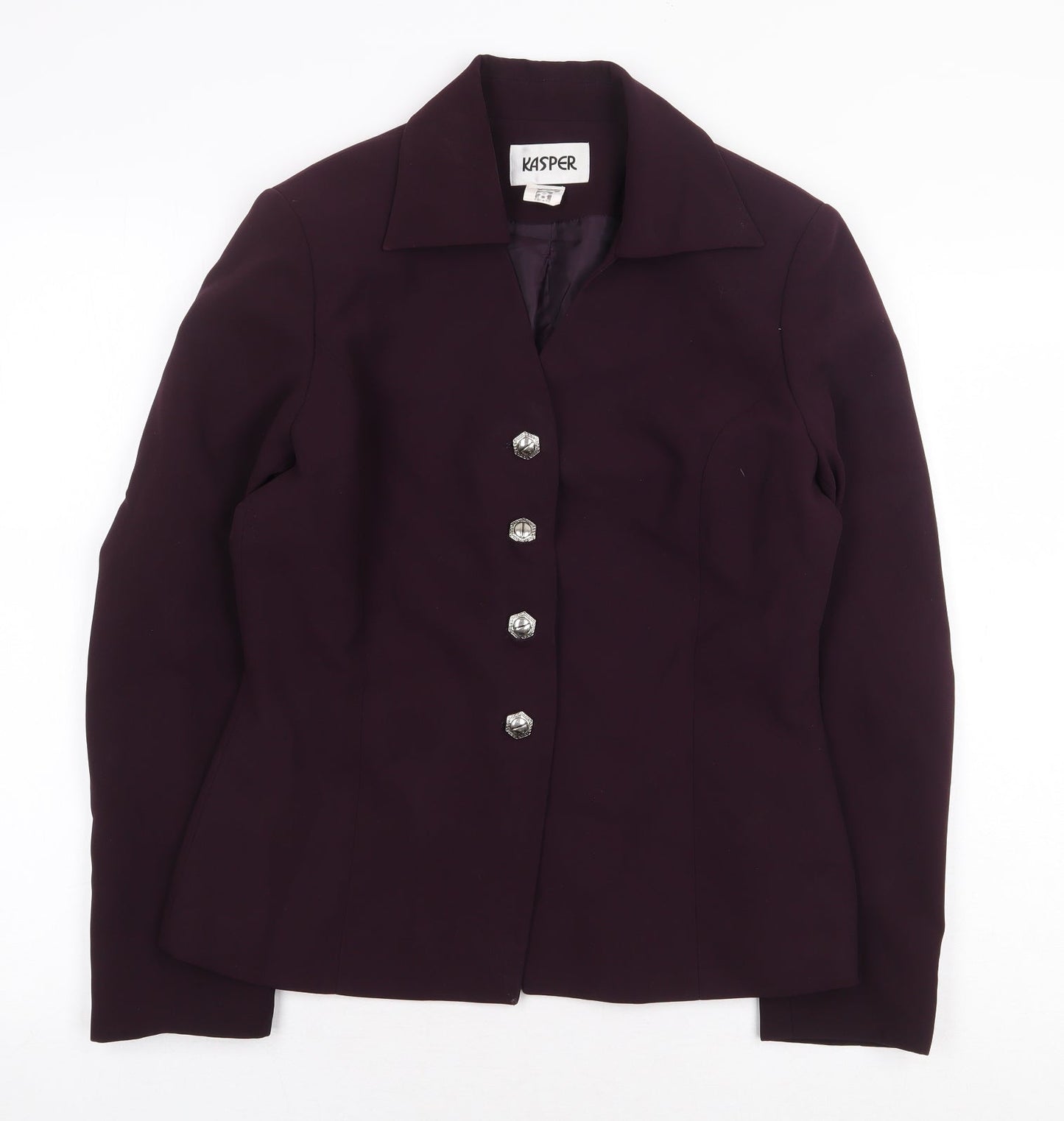 Womens UK Size 8 Kasper Purple Jacket