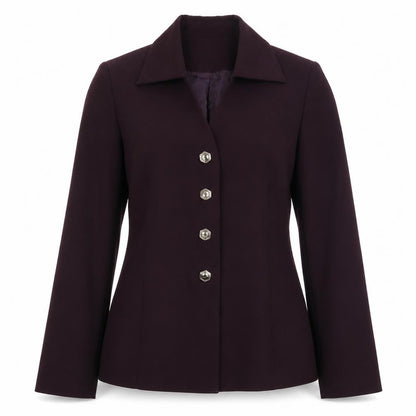Womens UK Size 8 Kasper Purple Jacket