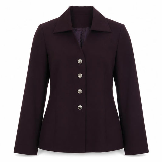 Womens UK Size 8 Kasper Purple Jacket