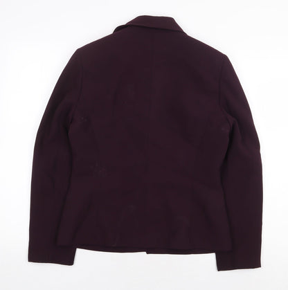 Womens UK Size 8 Kasper Purple Jacket