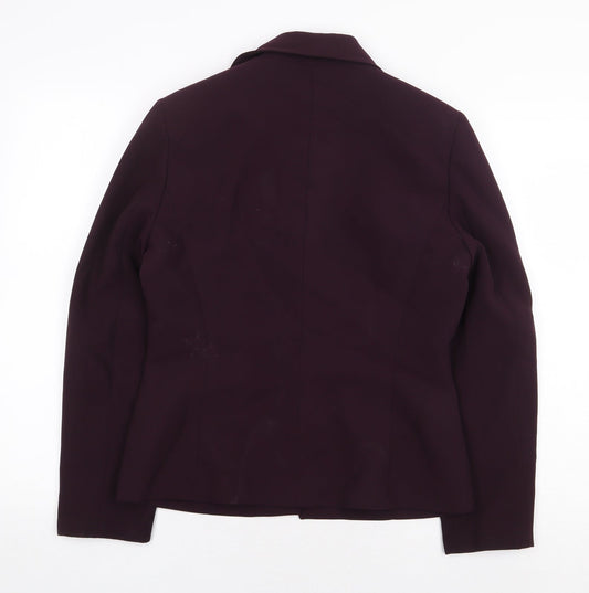 Womens UK Size 8 Kasper Purple Jacket