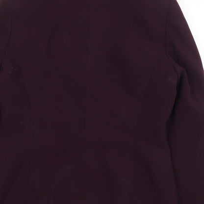 Womens UK Size 8 Kasper Purple Jacket