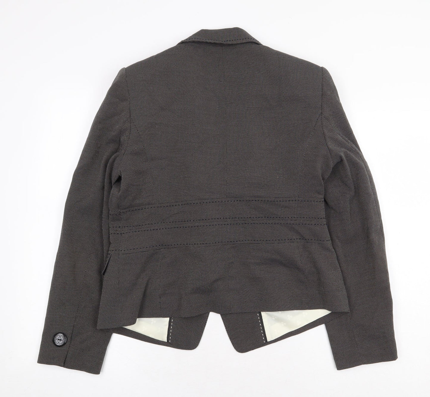 Marks and Spencer Womens Grey Jacket Size 14 Button