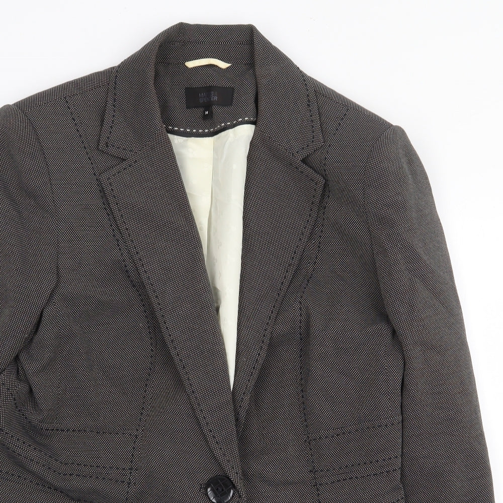 Marks and Spencer Womens Grey Jacket Size 14 Button