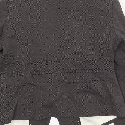 Marks and Spencer Womens Grey Jacket Size 14 Button