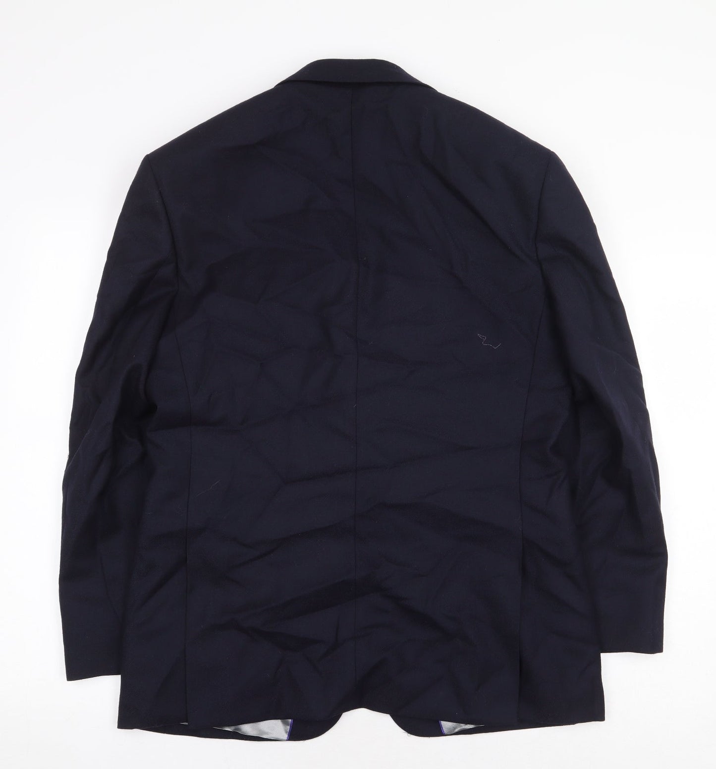 Mens UK Size 38 The Label Regular Blue Suit Jacket