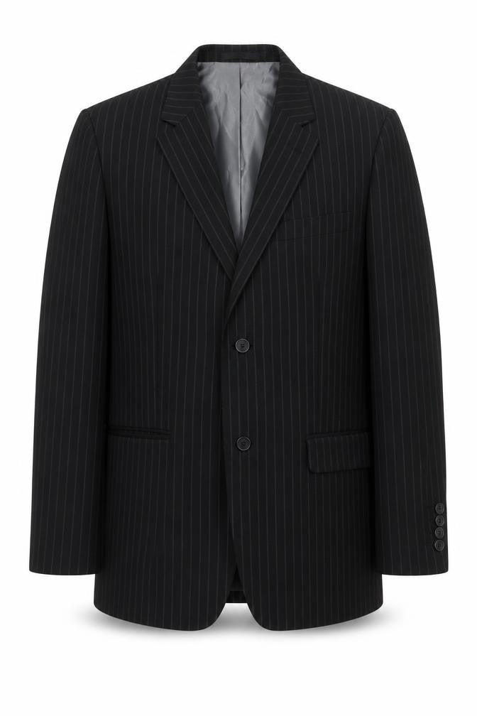 Mens UK Size 42 Avenue Regular Black Suit Jacket