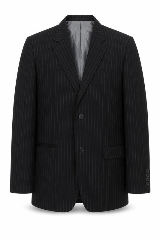 Mens UK Size 42 Avenue Regular Black Suit Jacket