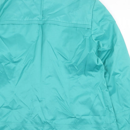 Womens UK Size 12 BHS Green Pea Coat