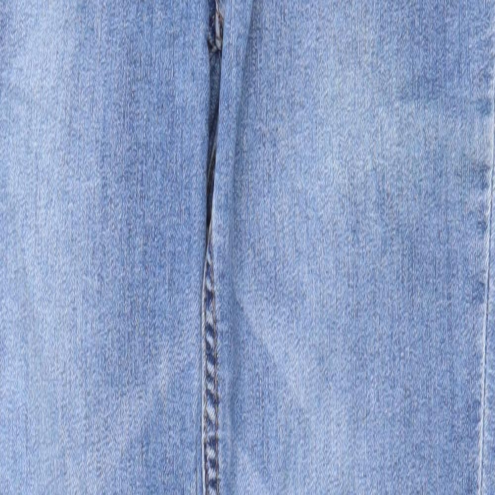 Womens UK Size 10 H&M Regular Fit Skinny Blue Jeans