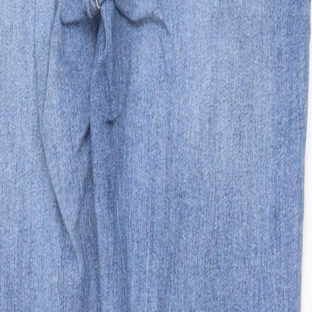 Womens UK Size 10 H&M Regular Fit Skinny Blue Jeans
